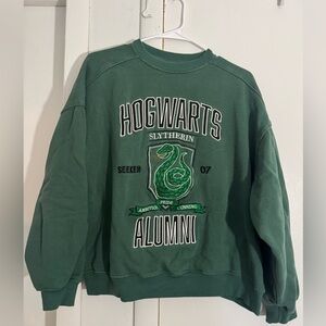 Harry Potter slytherin crewneck